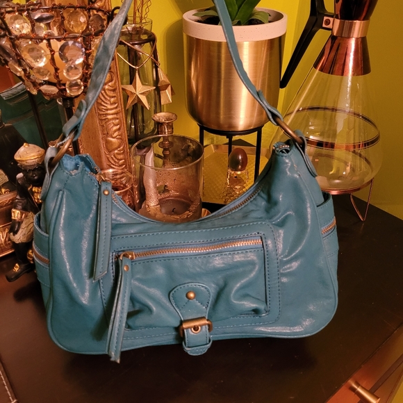 Turquoise purse - Picture 2 of 3